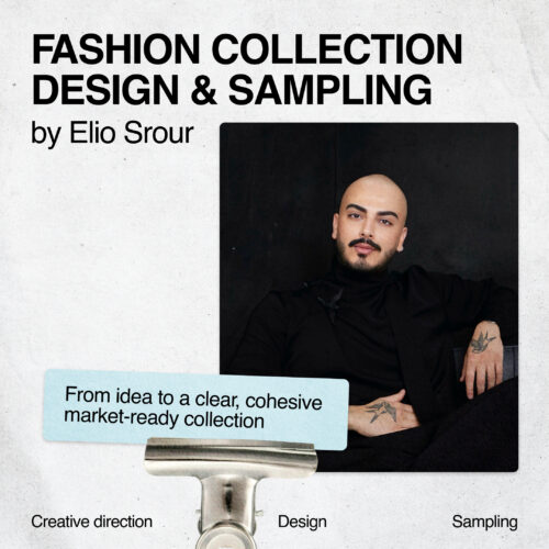 Fashion Collection Design & Sampling By Elio Srour